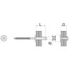 Rivet tout inox tête plate SCELL-IT