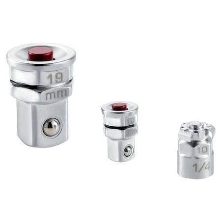 Lot de 3 adaptateurs pour clé FACOM