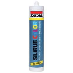 Mastic silicone silirub color SOUDAL