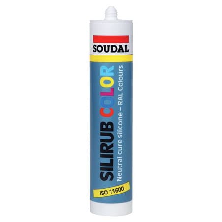 Mastic silicone silirub color SOUDAL