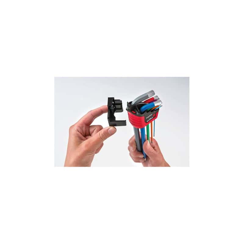 JEU DE 9 CLES MALES FLUORESCENTES ANTI-CHUTE