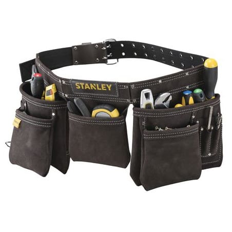 PORTE-OUTILS CUIR DOUBLE CEINTURE