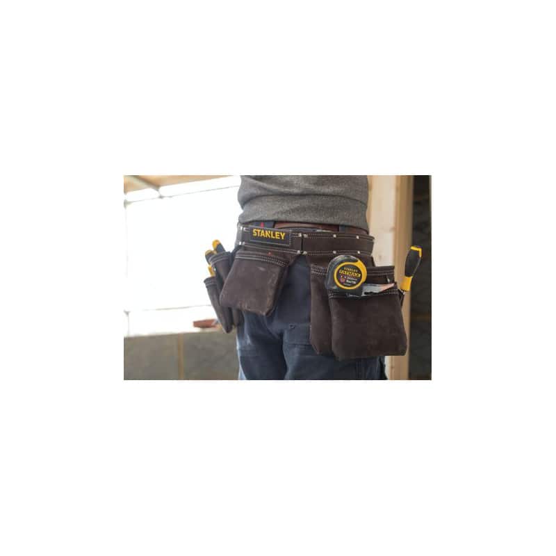 PORTE-OUTILS CUIR DOUBLE CEINTURE