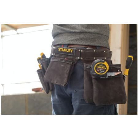 PORTE-OUTILS CUIR DOUBLE CEINTURE