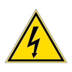 Triangle danger électrique NOVAP