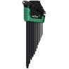 Jeu de 13 cles torx coudees longues anti-chute WIHA