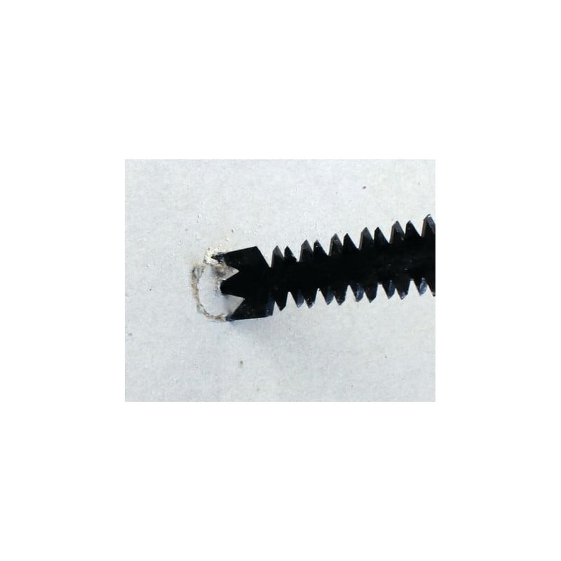 SCIE A GUICHET A DOUBLE DENTURE