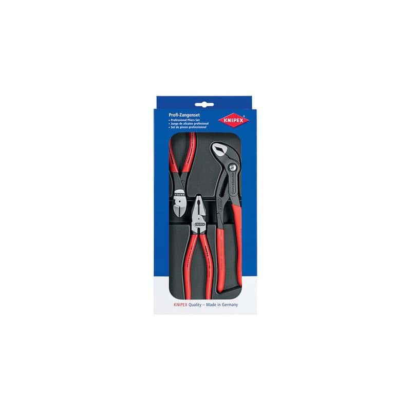 JEU DE 3 PINCES KNIPEX