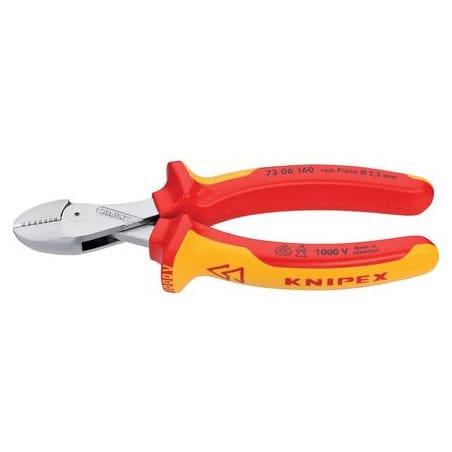 Pince coupante forte démultiplication isolée KNIPEX