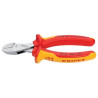 Pince coupante forte démultiplication isolée KNIPEX
