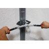PINCE A SERTIR LES RAILS DOS A DOS