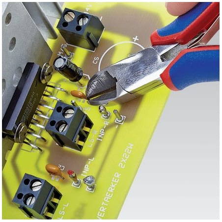 PINCE COUPANTE DE COTE POUR L'ELECTRONIQUE