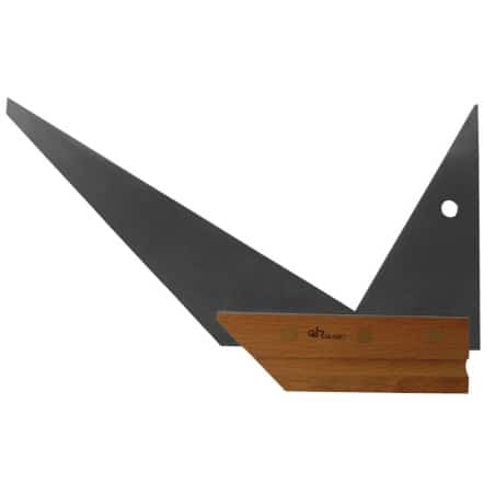 Equerre double onglet bois/acier WILMART