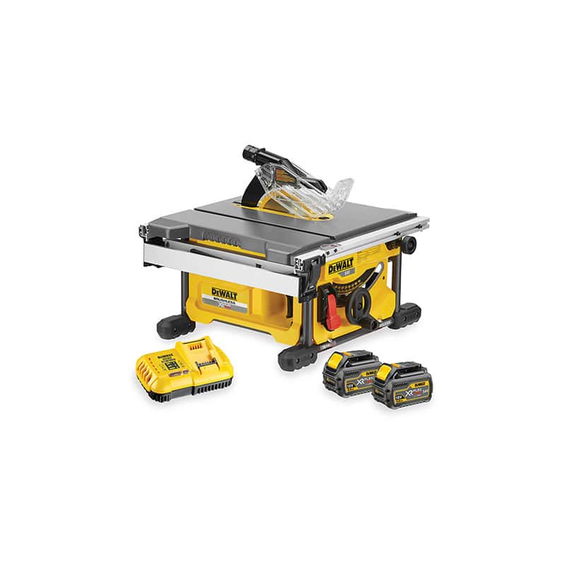 Scie à table DCS7485T2 XR FLEXVOLT 54V 6Ah DEWALT