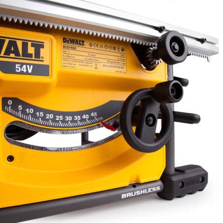 Scie à table DCS7485T2 XR FLEXVOLT 54V 6Ah DEWALT