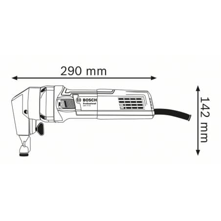 Grignoteuse 750w GNA 75-16  BOSCH