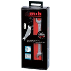 Jeu de 8 clés à fourche MOB...