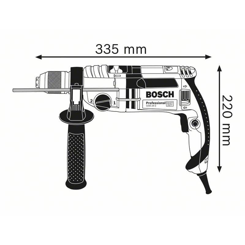 PERCEUSE PERCUSSION ELECTRIQUE GSB 24-2