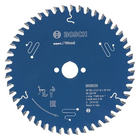 Lame de scie Ø160 pour laminé BOSCH