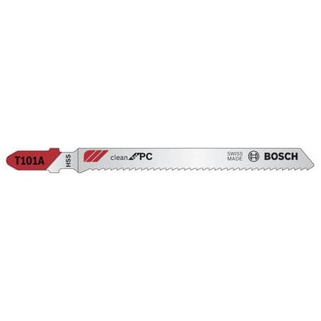 Lame de scie sauteuse plexi T 101 A BOSCH 2 608 631 010