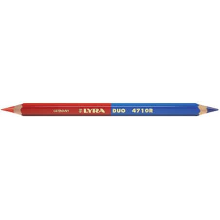 Crayon de marquage rouge/bleu OMYACOLOR