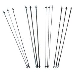Assortiment de 12 lames pour scie à chantourner LEMAN