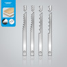 Assortiment de 12 lames pour scie à chantourner LEMAN