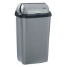 Poubelle à couvercle coulissant 50 L ROSSIGNOL 59838