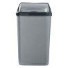 Poubelle à couvercle coulissant 50 L ROSSIGNOL 59838