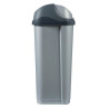 Poubelle à couvercle coulissant 50 L ROSSIGNOL 59838