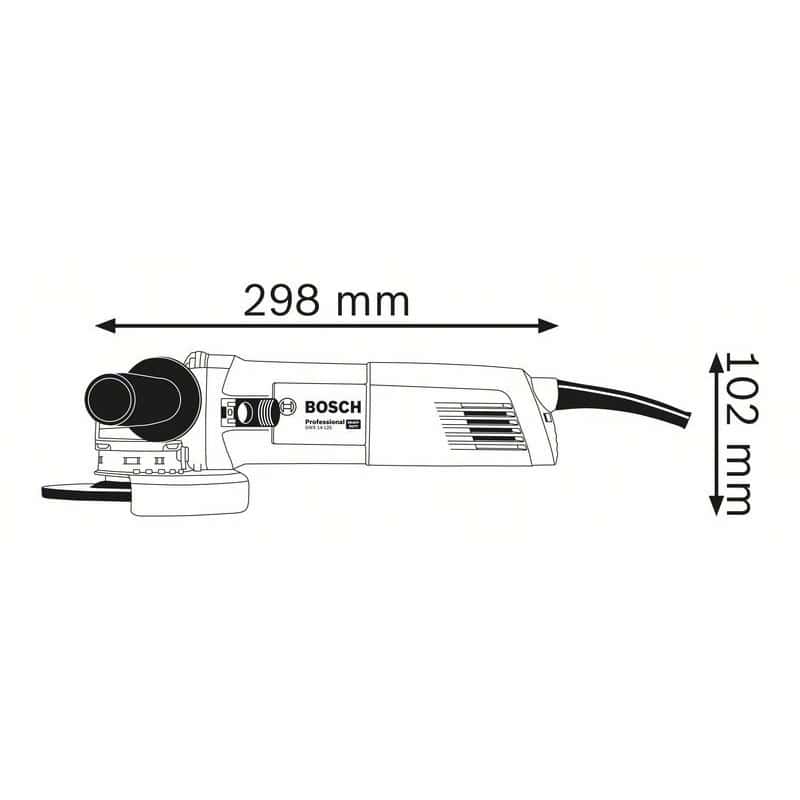 MEULEUSE 1400 W GWX 14-125