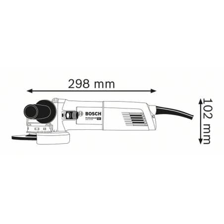 MEULEUSE 1400 W GWX 14-125