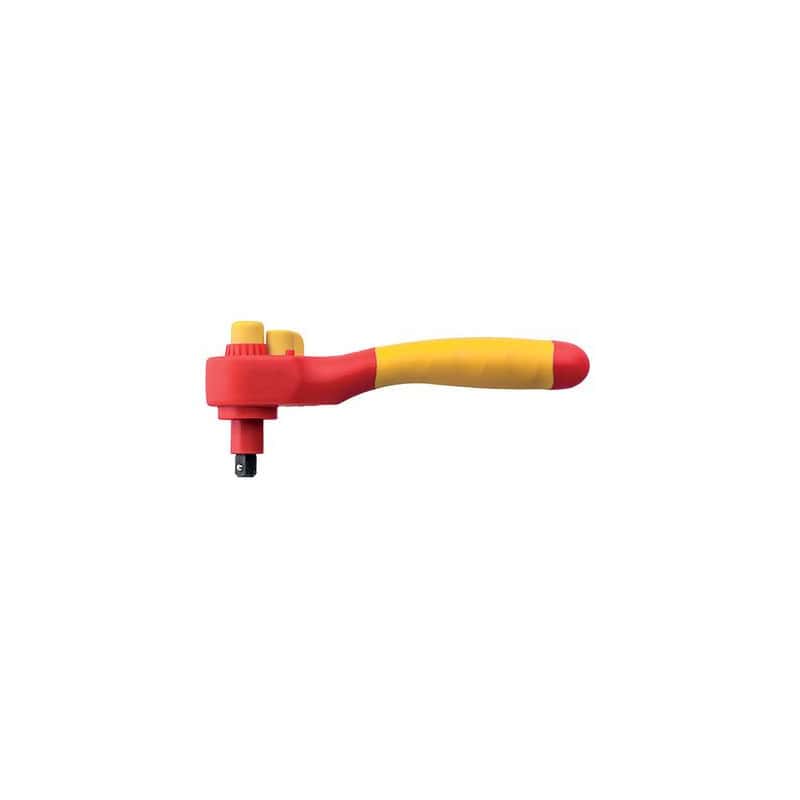 Coffret douilles 1/2" + cliquet isolés 1 000 V WIHA
