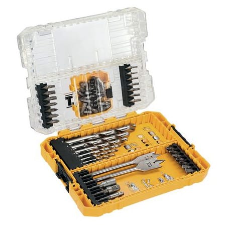 Coffret Toughcase bois et métal 55 pièces DEWALT DT70757-QZ