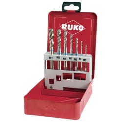 Coffret tarauds machine 7 pièces RUKO A245058TX