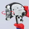 Pince à sertir TWISTOR auto-ajustable pour embouts de câble KNIPEX 975318