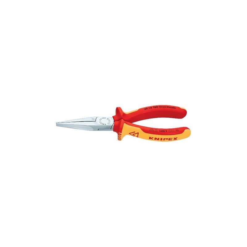 Pince à becs plats et long isolée KNIPEX 30 16 160