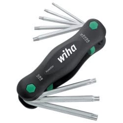 Jeu de 8 clés mâles Torx percé WIHA 25166