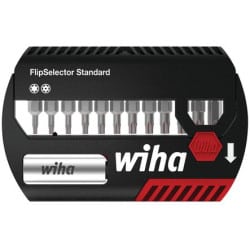 Coffret 12 embouts standards Torx percé WIHA 39057