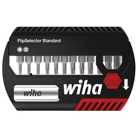Coffret 12 embouts standards Torx percé WIHA 39057
