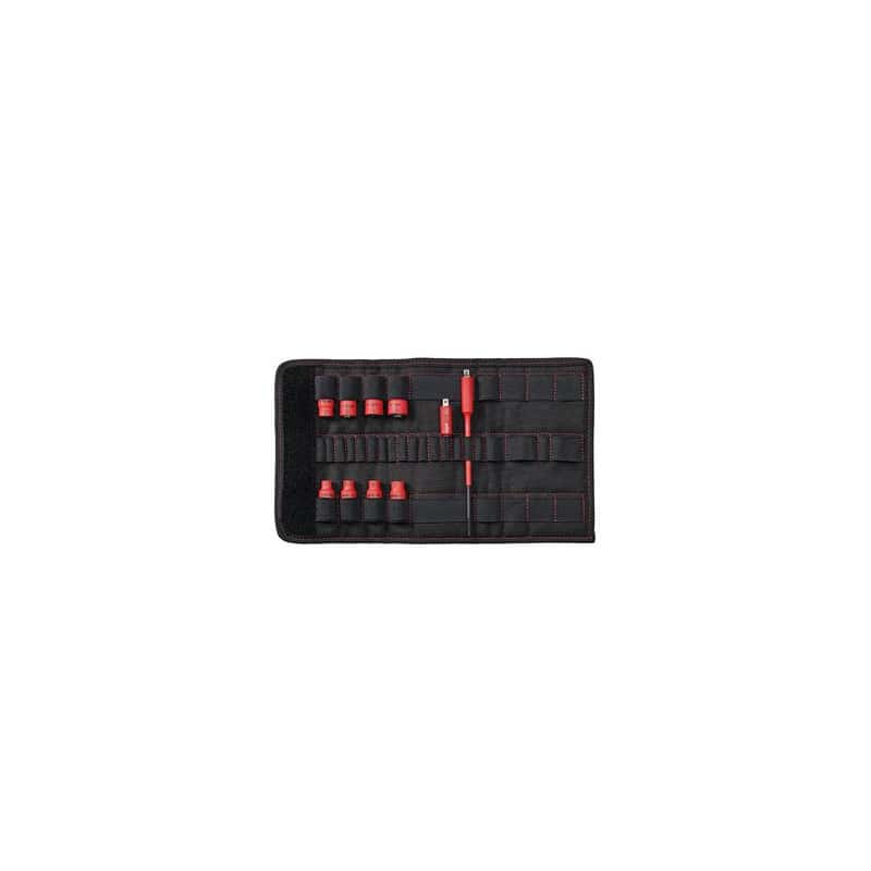 Jeu de 8 douilles isolées SLIMVARIO WIHA 43466