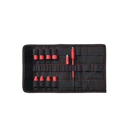 Jeu de 8 douilles isolées SLIMVARIO WIHA 43466