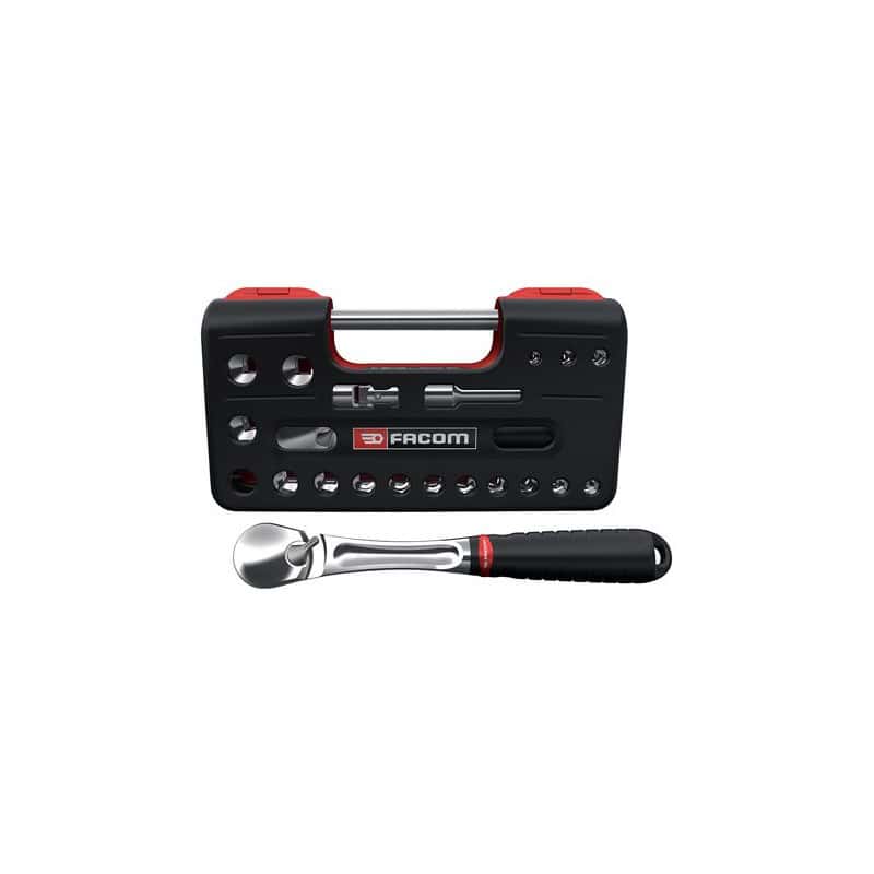 COFFRET DOUILLES 1/2" 21 PIECES