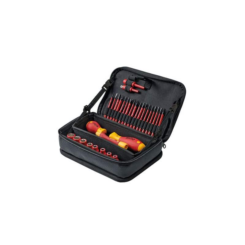 JEU DE TOURNEVIS ISOLES SLIMVARIO 31 PIECES