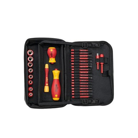 JEU DE TOURNEVIS ISOLES SLIMVARIO 31 PIECES