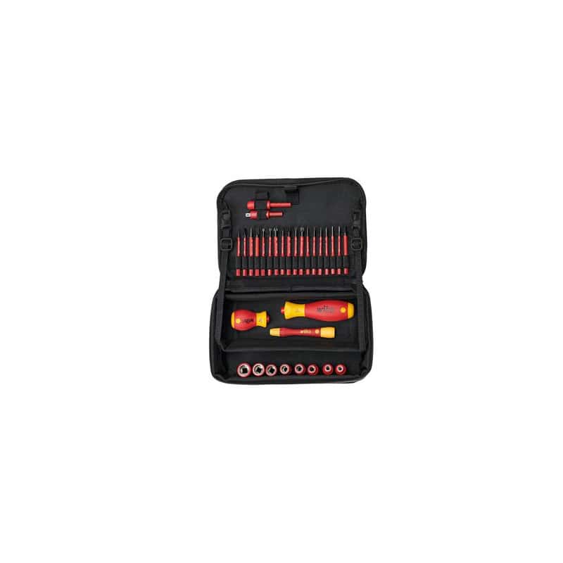 JEU DE TOURNEVIS ISOLES SLIMVARIO 31 PIECES