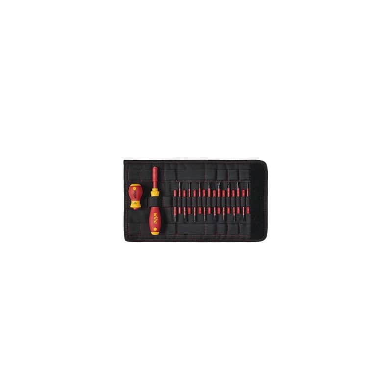 Jeu de tournevis isolés slimvario 18 pièces WIHA 41231