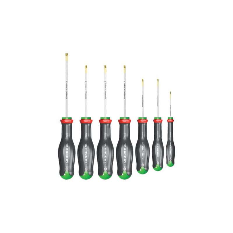 Jeu de 7 tournevis ResisTorx FACOM ATXR.J7PB