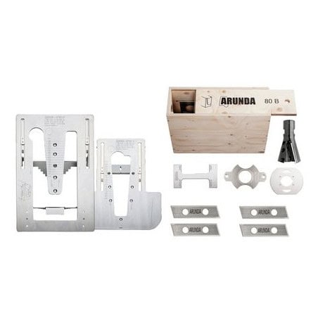 Set de gabarit 50 N complet Maximax ARUNDA série N butées inclinables +5090-50 MAFELL
