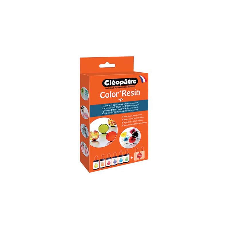 Boîte Color'Résin CLEOPATRE COL15X6